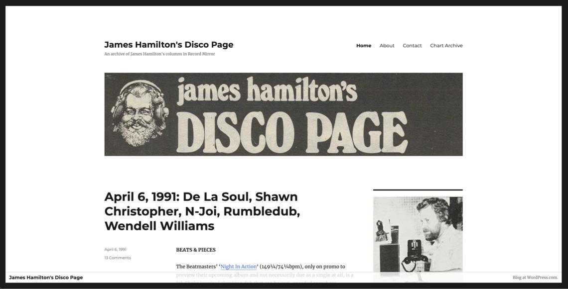 james-hamilton-s-disco-page