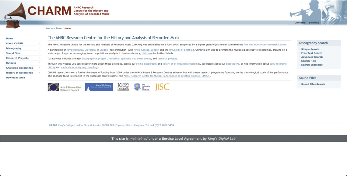 center-for-the-history-and-analysis-of-recorded-music