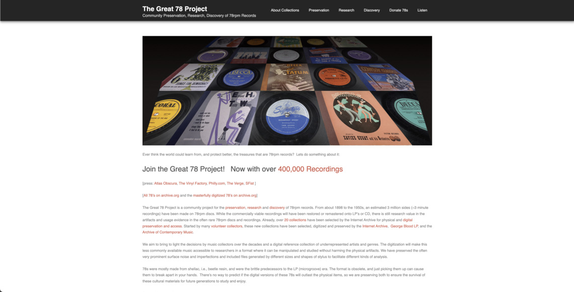 the-great-78-project